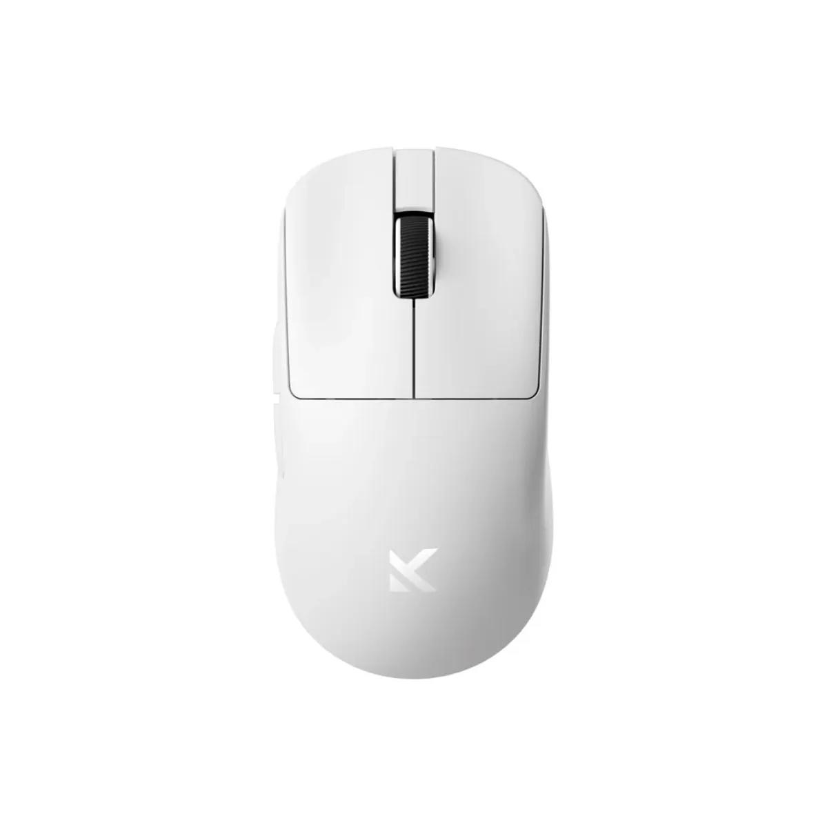 A large main feature product image of MCHOSE L7 Ultra 46g Ultra-Lightweight 8K Wireless Gaming Mouse - White