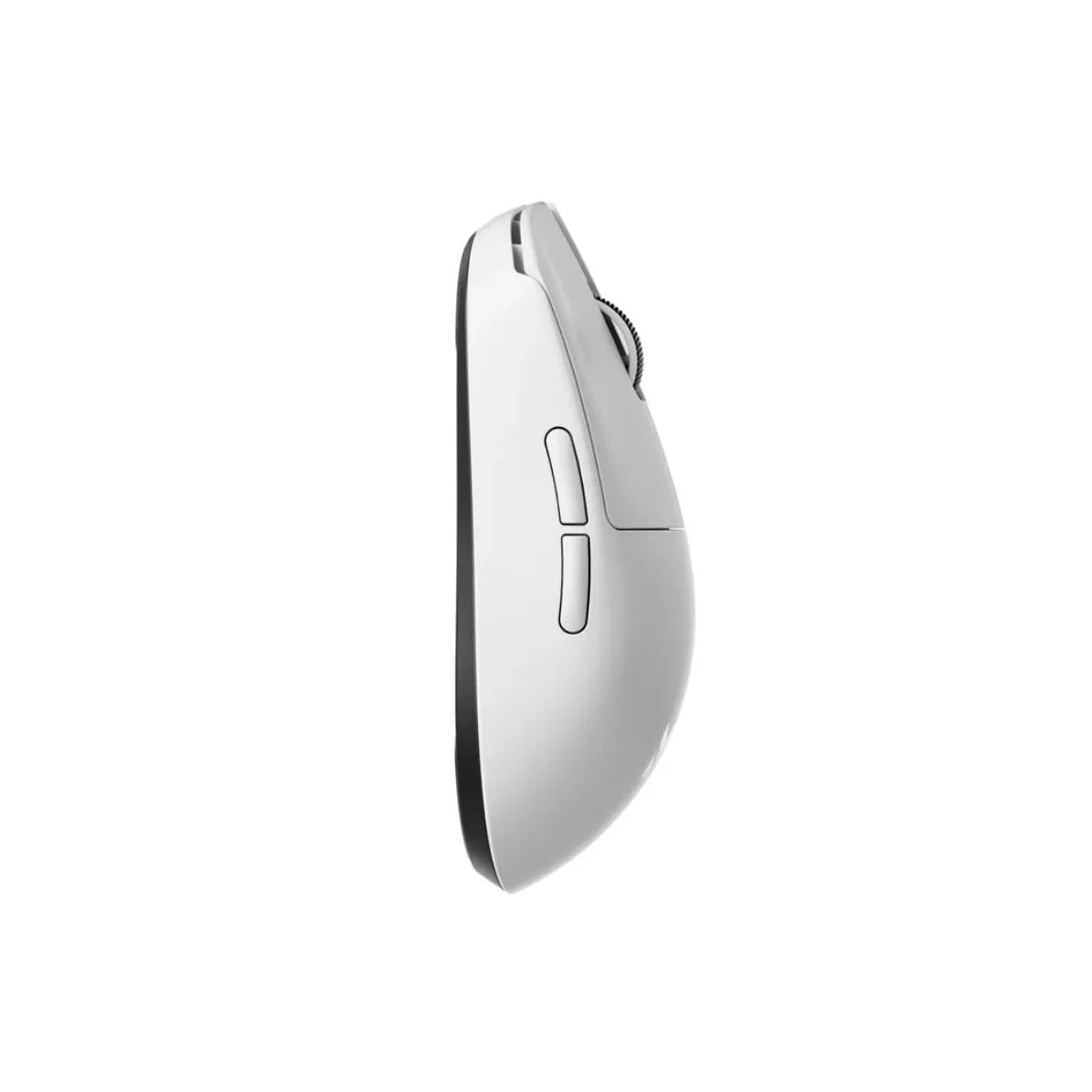 A large main feature product image of MCHOSE L7 Ultra 46g Ultra-Lightweight 8K Wireless Gaming Mouse - White