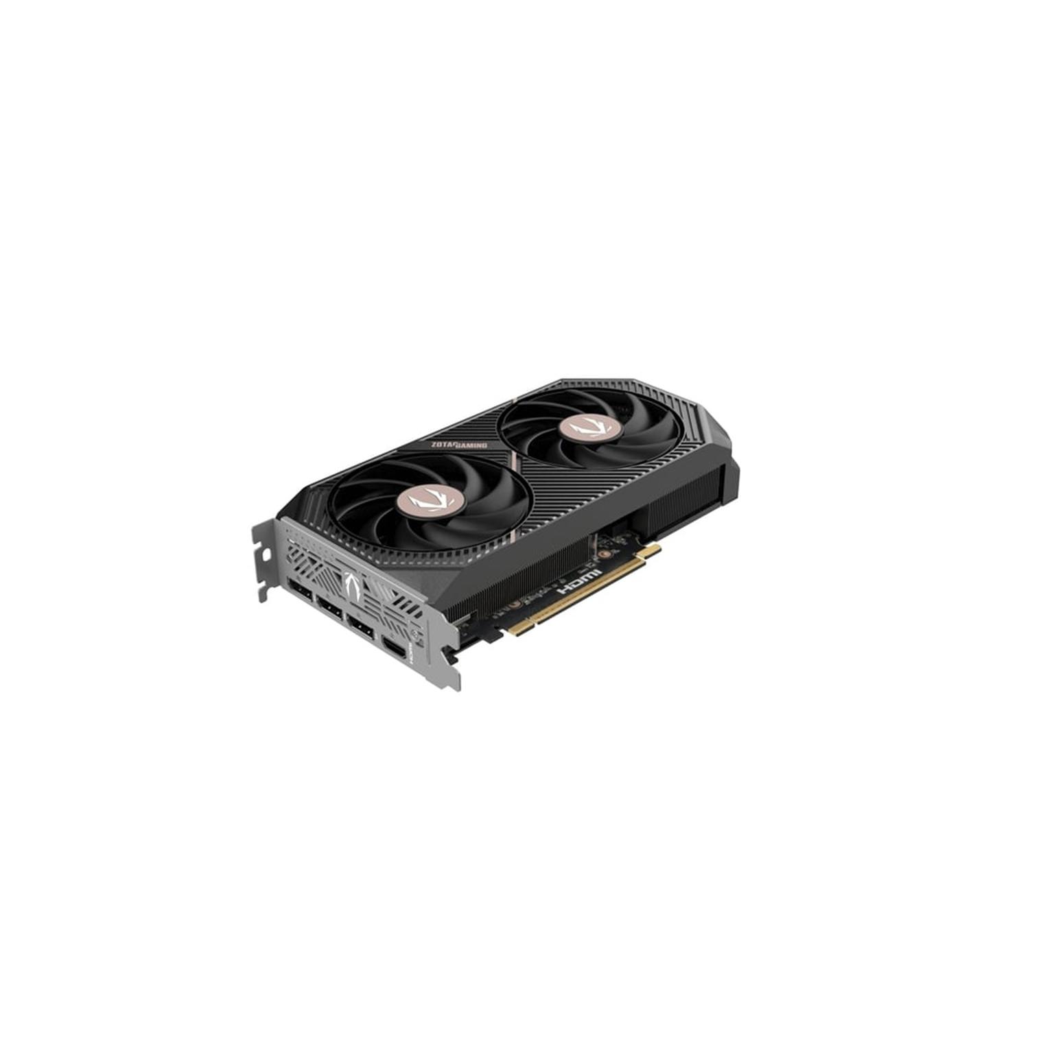 A large main feature product image of ZOTAC Gaming GeForce RTX 5060 Ti AMP EXTREME 16GB GDDR7