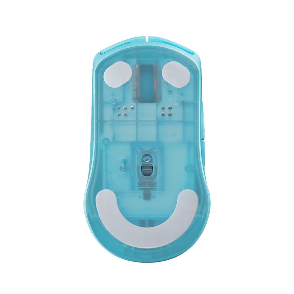 A large main feature product image of SteelSeries Rival 3 Gen 2 Wireless Gaming Mouse - Aqua