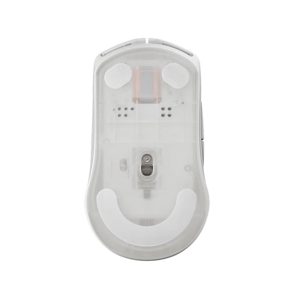 A large main feature product image of SteelSeries Rival 3 Gen 2 Wireless Gaming Mouse - White