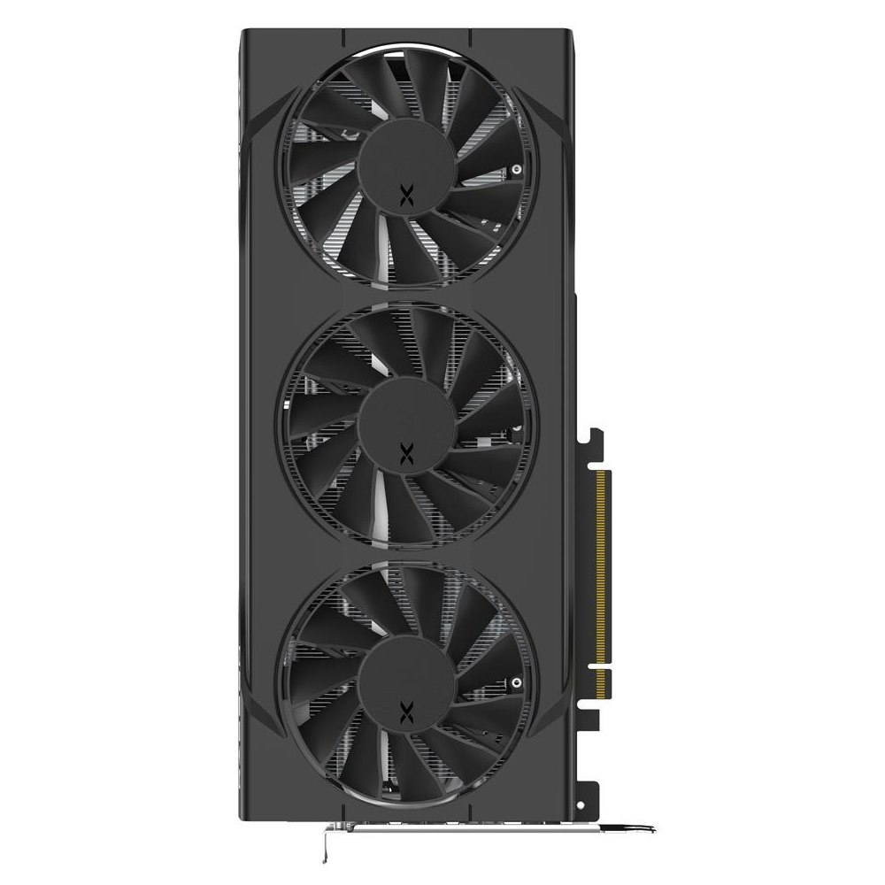 A large main feature product image of XFX Radeon RX 9070 Swift OC 16GB GDDR6