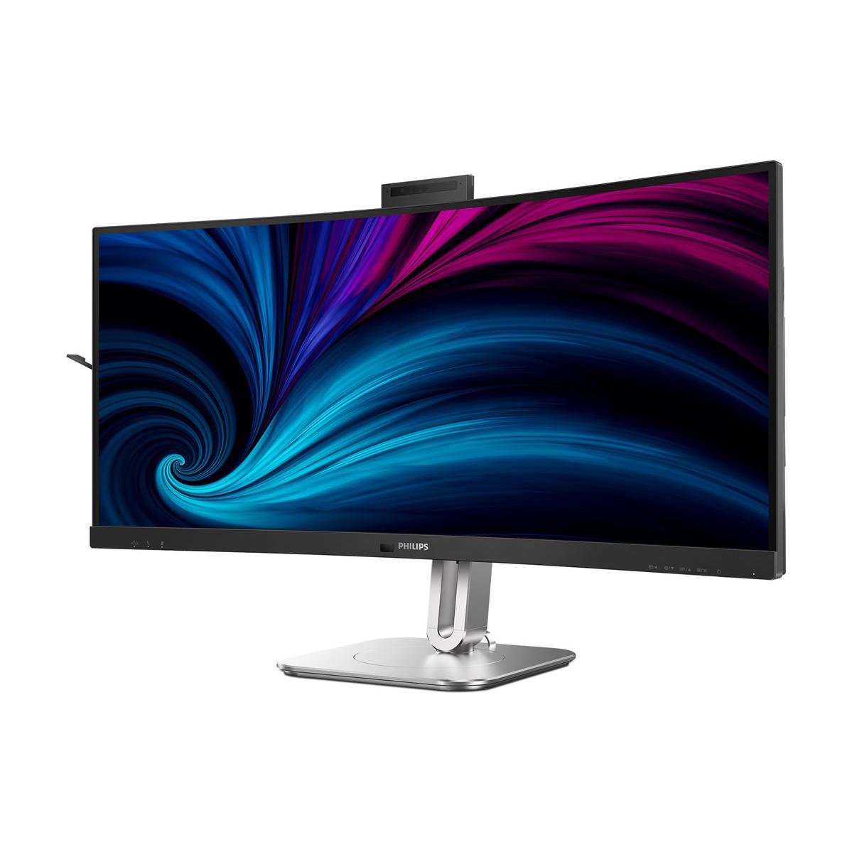 A large main feature product image of Philips 34B2U6603CH - 34" Curved 1440p Ultrawide 120Hz VA Business Monitor