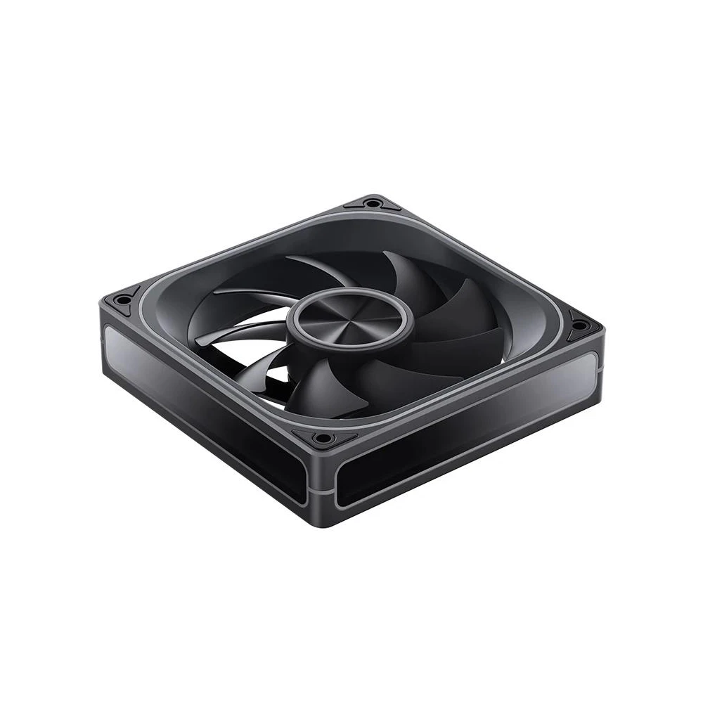 A large main feature product image of Jonsbo ZA-120 ARGB 120x120mm PWM Reverse Blade Single Fan Module (Black)