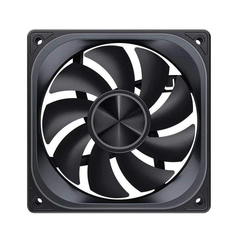 A large main feature product image of Jonsbo ZA-120 ARGB 120x120mm PWM Reverse Blade Single Fan Module (Black)