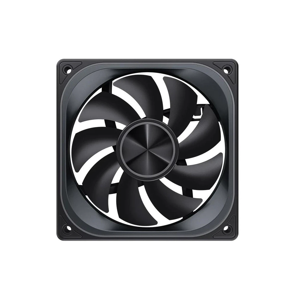 A large main feature product image of Jonsbo ZA-120 ARGB 120x120mm PWM Reverse Blade Single Fan Module (Black)