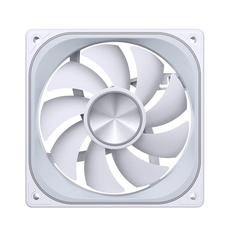 A large main feature product image of Jonsbo ZA-120 ARGB 120x120mm PWM Single Fan Module (White)
