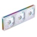 A product image of Jonsbo ZA-360 ARGB 120x360mm PWM Triple Fan Module (White)