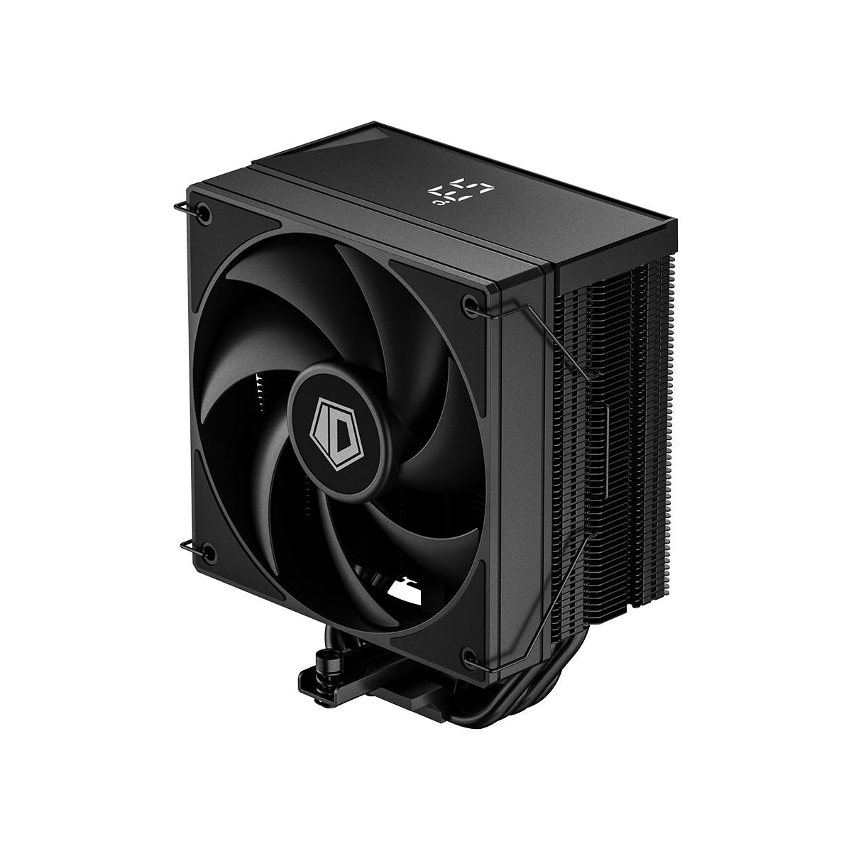 A large main feature product image of ID-COOLING FROZN A410 TD CPU Cooler w/ Temperature Display (Black)