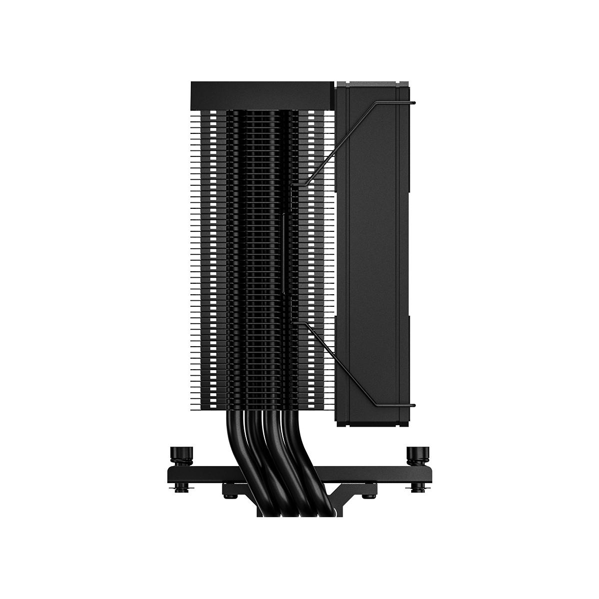 A large main feature product image of ID-COOLING FROZN A410 TD CPU Cooler w/ Temperature Display (Black)