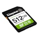 A small tile product image of Kingston Canvas Select Plus 512GB SDXC U3 V30 UHS-I SD Card
