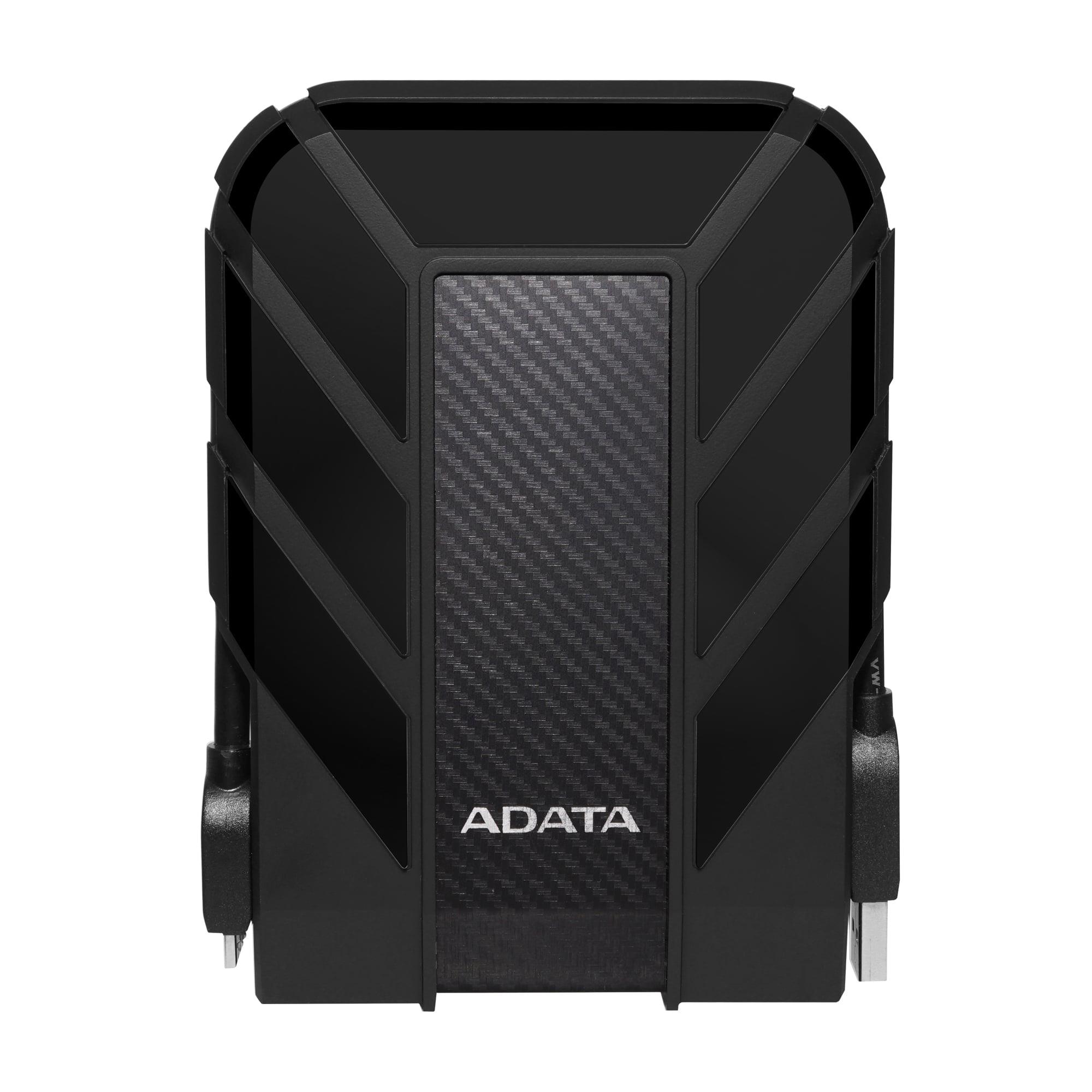 A large main feature product image of ADATA HD710 Pro External HDD - 1TB (Rugged Black)