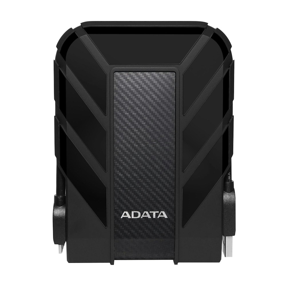 A large main feature product image of ADATA HD710 Pro External HDD - 1TB (Rugged Black)