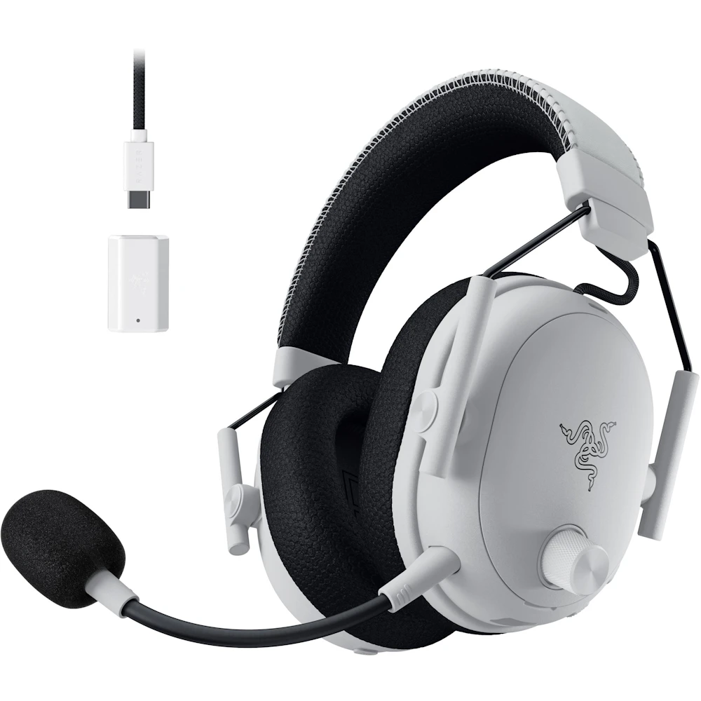 Razer BlackShark V3 Pro - Wireless ANC Gaming Headset (White)