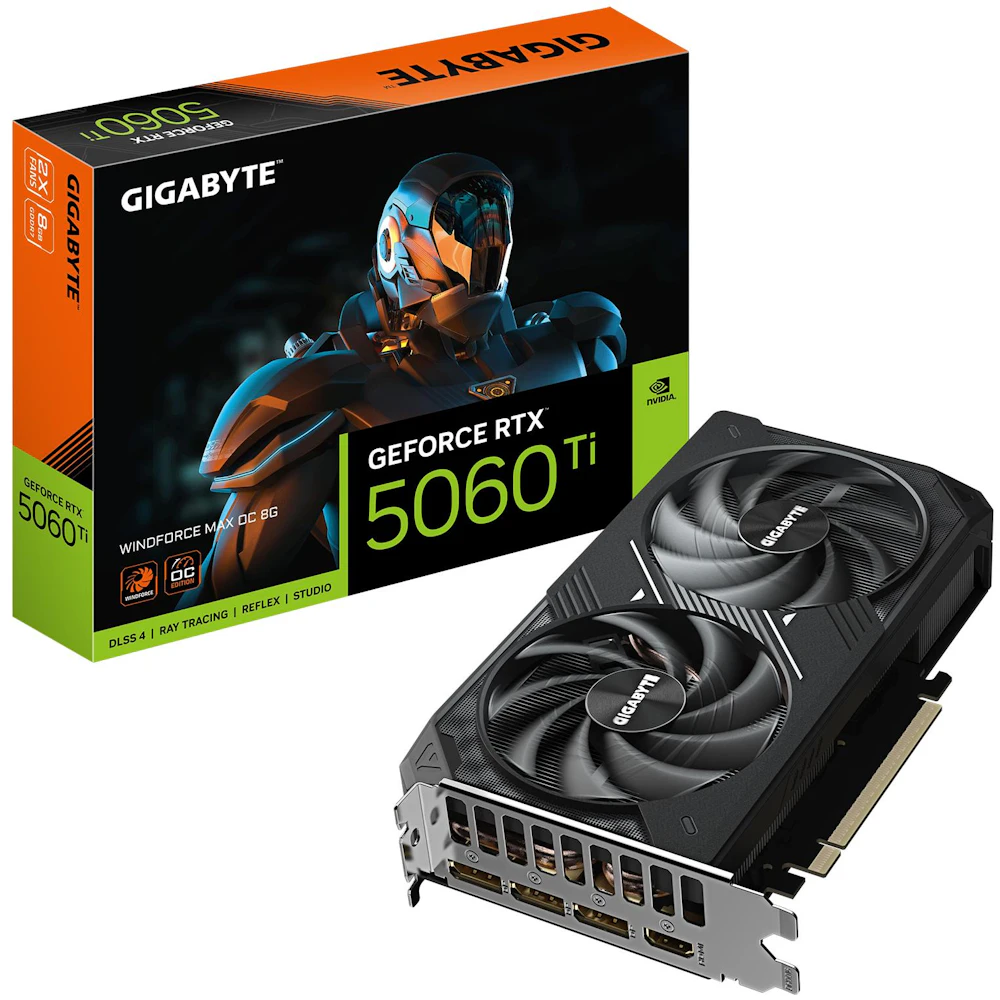 Gigabyte GeForce RTX 5060 Ti Windforce Max OC 8GB GDDR7