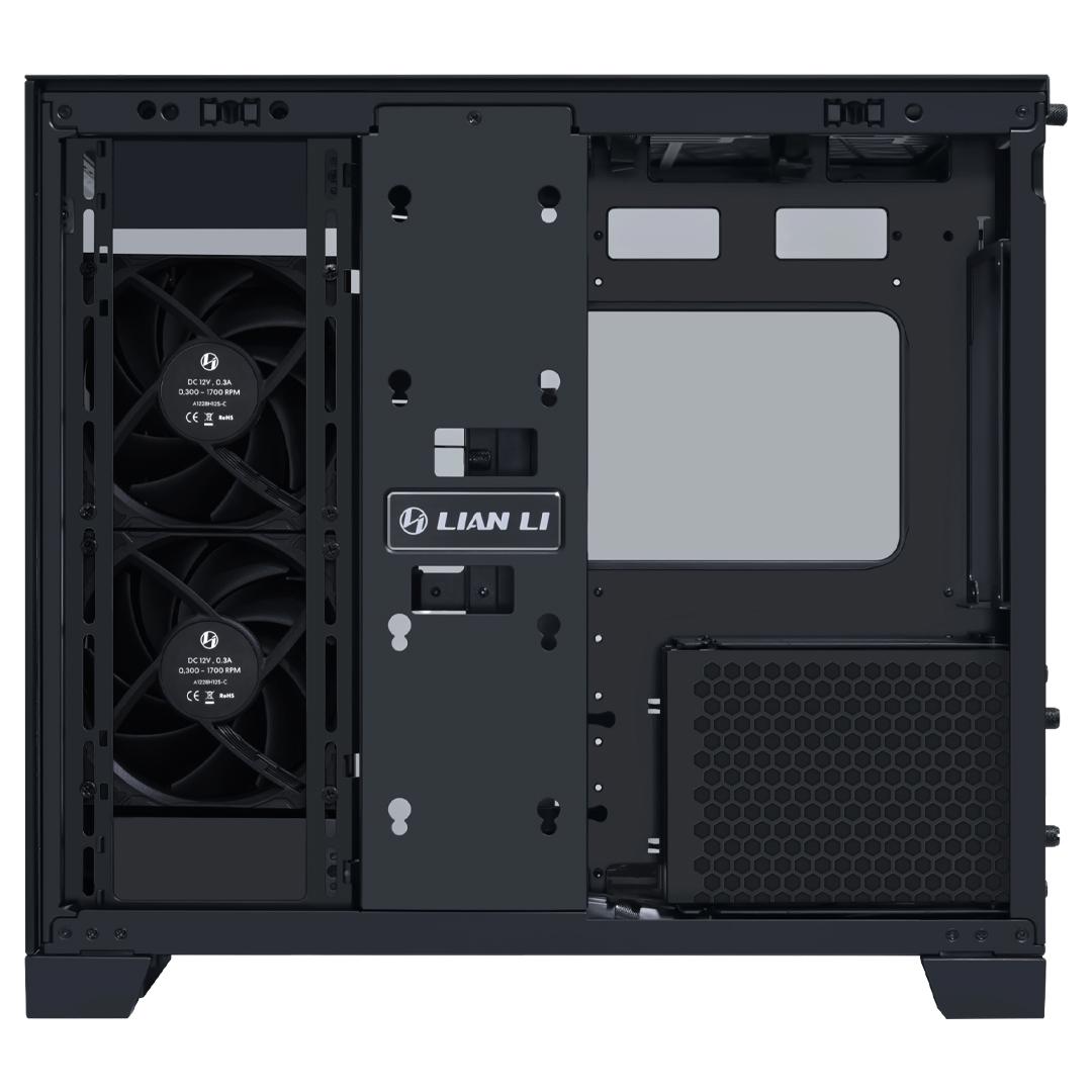 A large main feature product image of Lian Li O11D Mini V2 Flow 45L Compact - Mid Tower Case (Black)