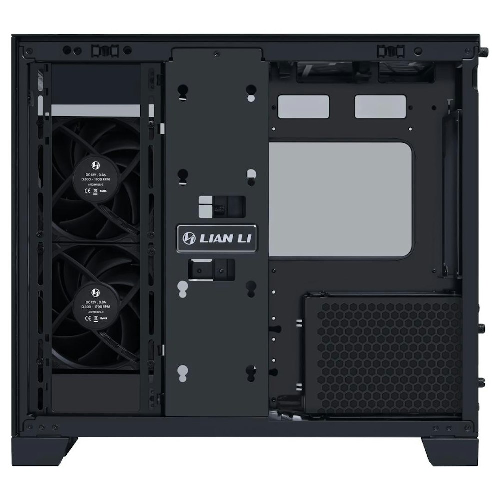 A large main feature product image of Lian Li O11D Mini V2 Flow 45L Compact - Mid Tower Case (Black)