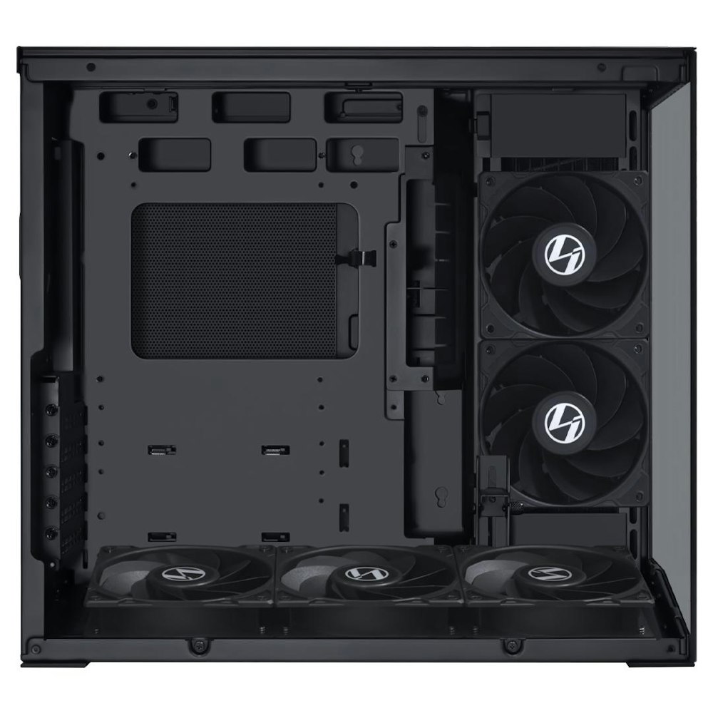 A large main feature product image of Lian Li O11D Mini V2 Flow 45L Compact - Mid Tower Case (Black)