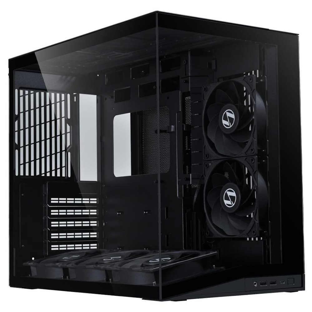 A large main feature product image of Lian Li O11D Mini V2 Flow 45L Compact - Mid Tower Case (Black)