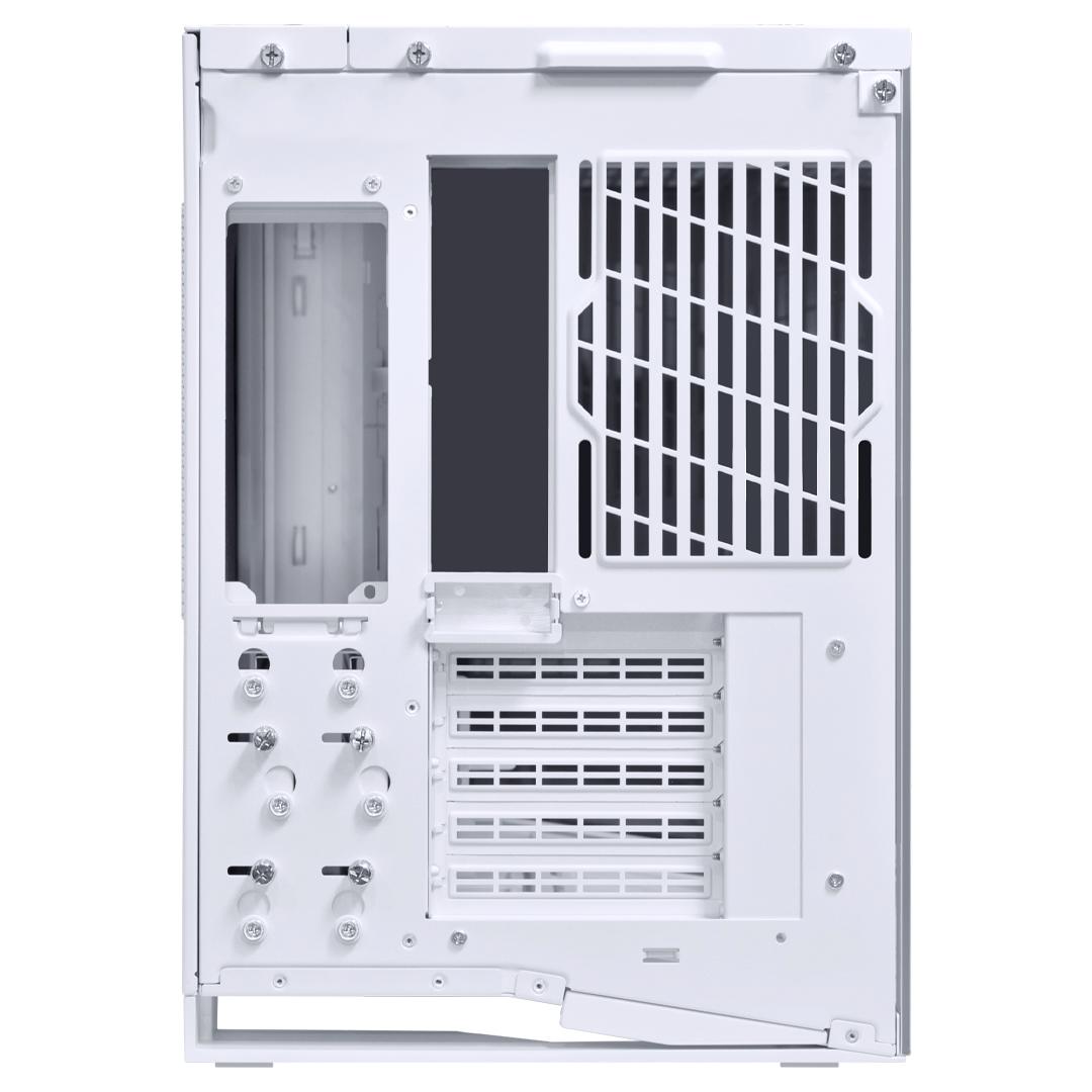A large main feature product image of Lian Li O11D Mini V2 Flow 45L Compact - Mid Tower Case (White)