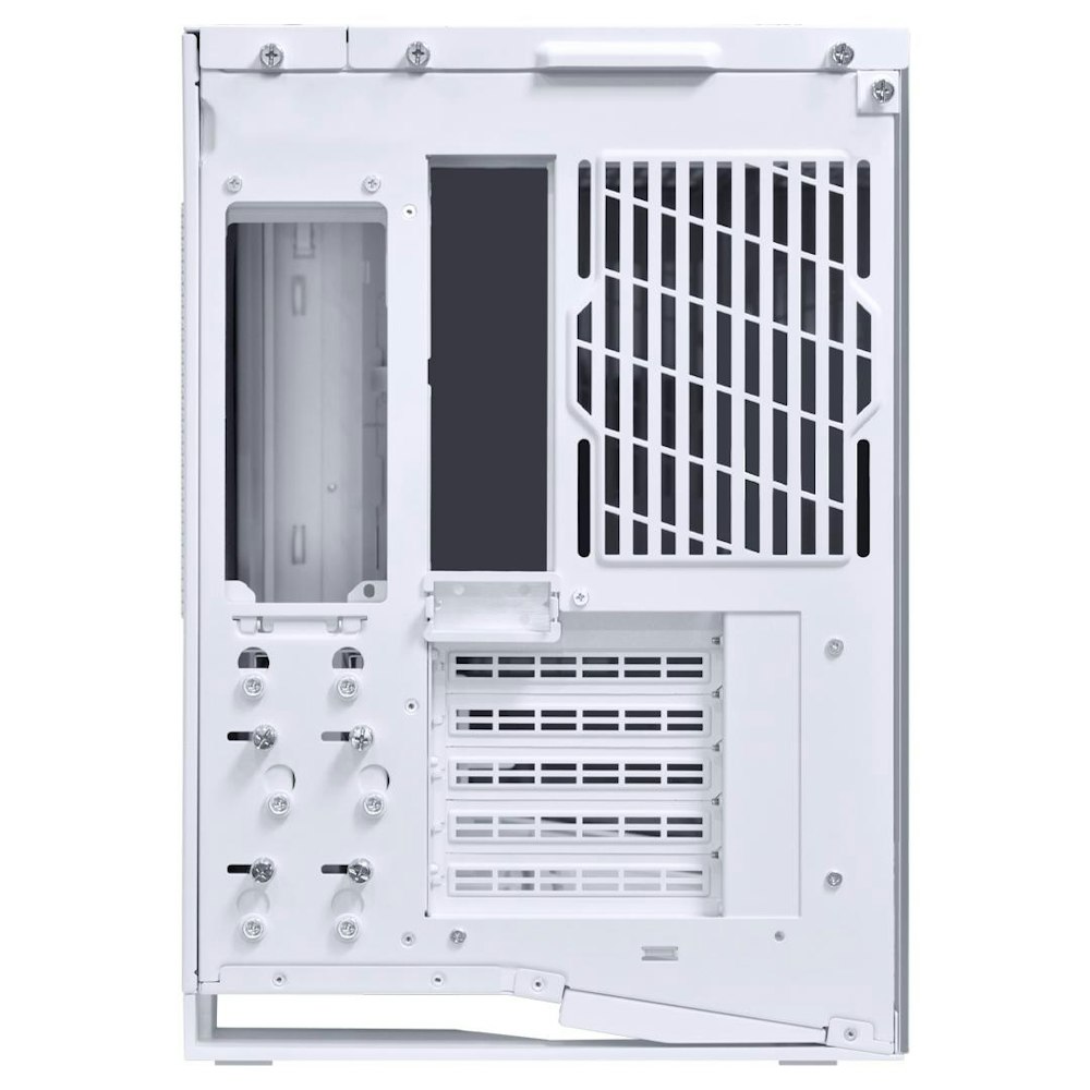 A large main feature product image of Lian Li O11D Mini V2 Flow 45L Compact - Mid Tower Case (White)