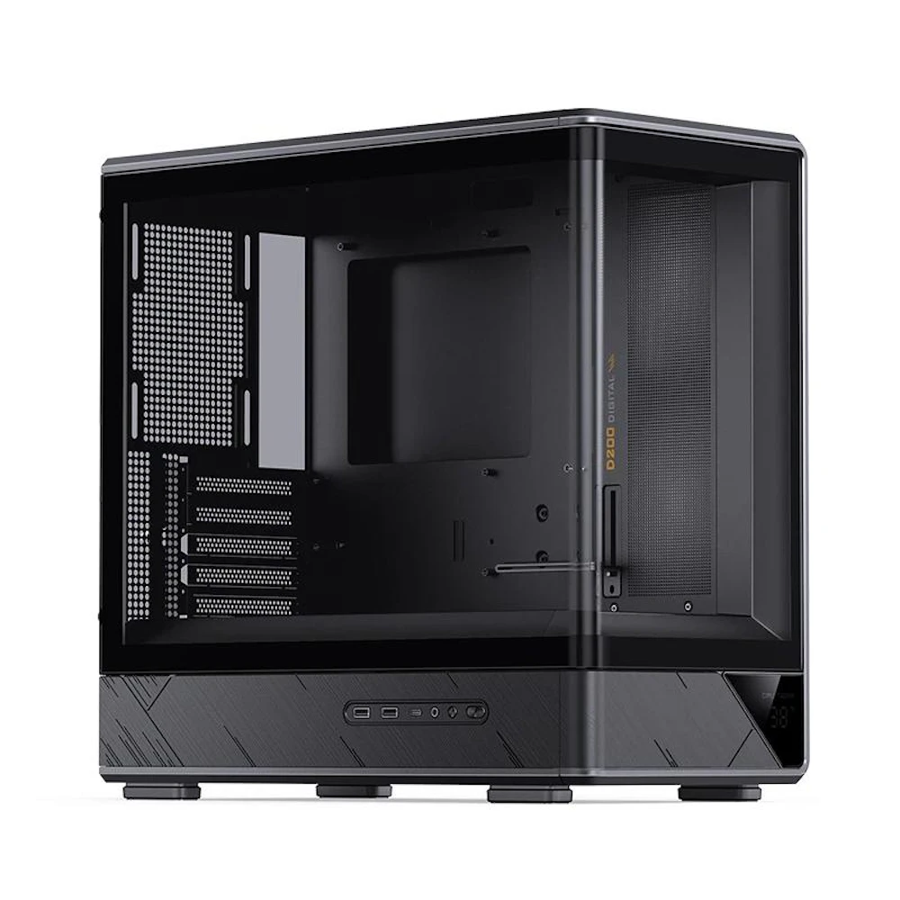 Jonsbo D200 Tempered Glass Micro Tower Case (Black)