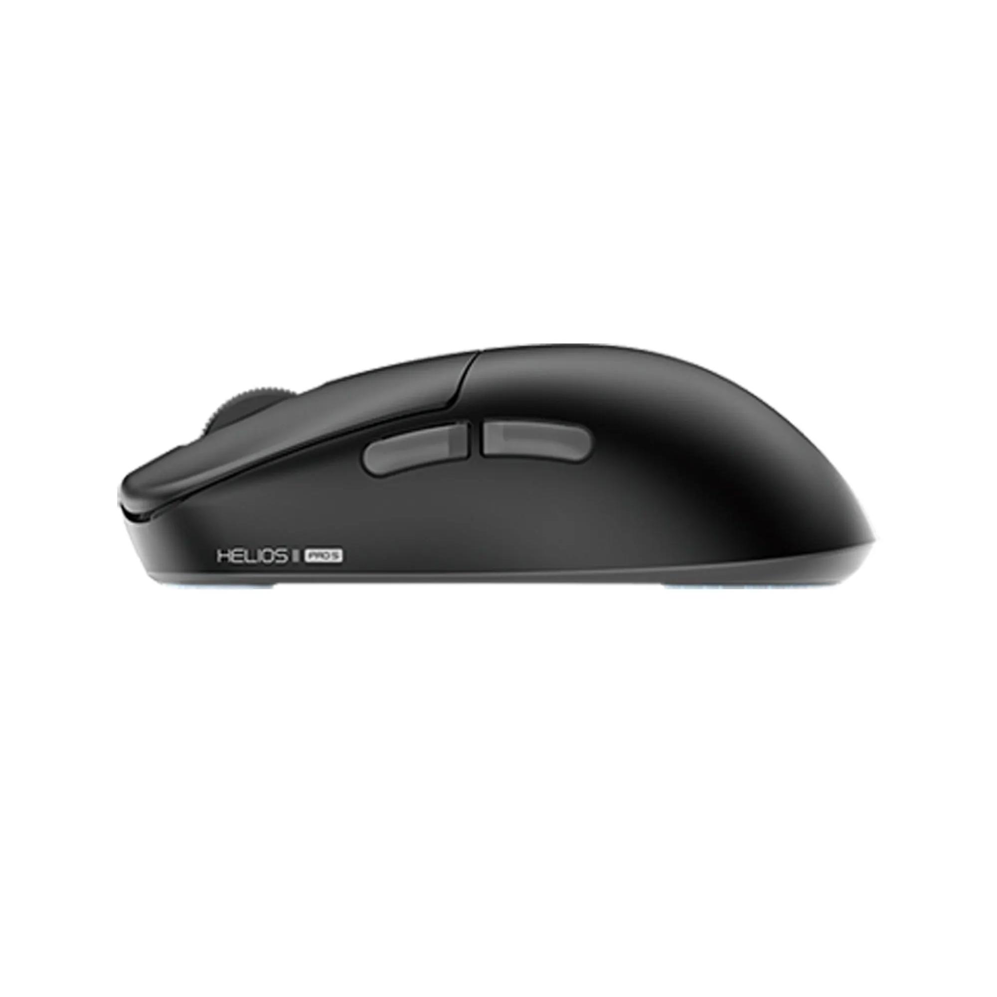 A large main feature product image of Fantech HELIOS II PRO S XD3V3 8K 55g Light-Weight Gaming Mouse - Black