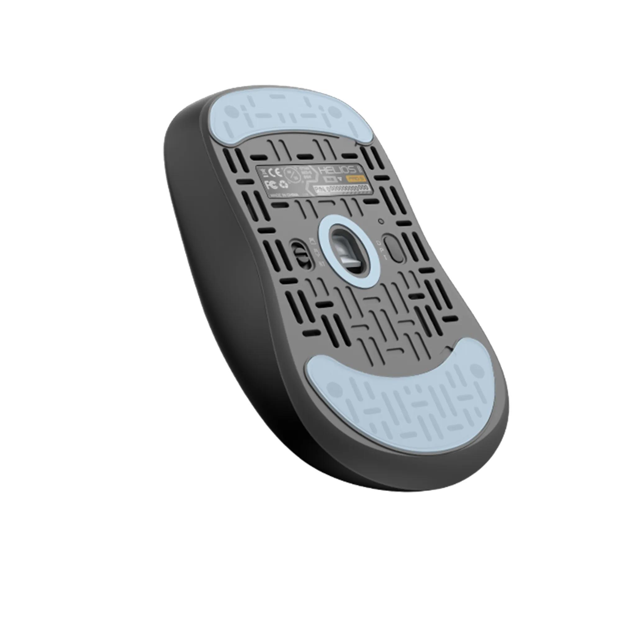 A large main feature product image of Fantech HELIOS II PRO S XD3V3 8K 55g Light-Weight Gaming Mouse - Black