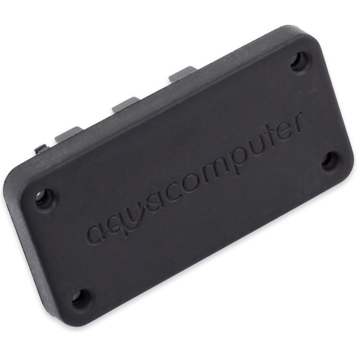 A large main feature product image of Aqua Computer Splitty9 - 9-Port PWM Fan Splitter