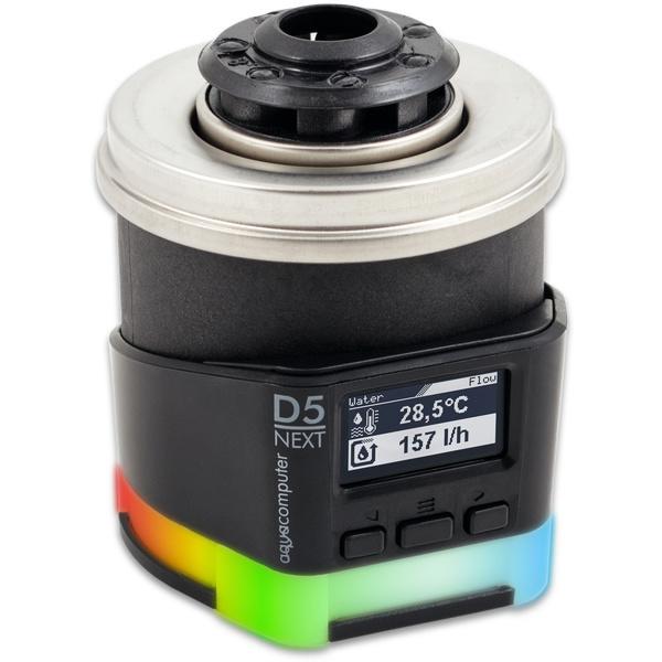 A large main feature product image of Aqua Computer D5 NEXT Pump