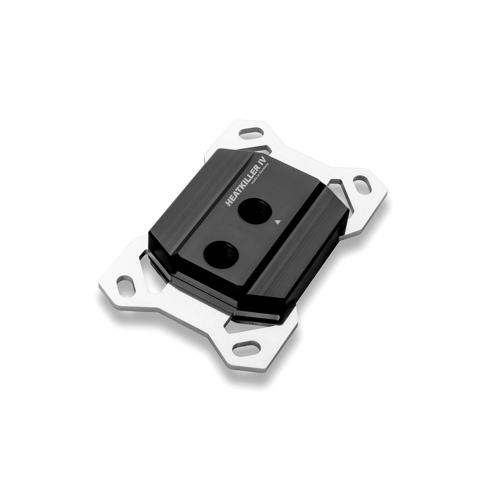 A large main feature product image of Watercool HEATKILLER IV PRO CPU Water Block for AMD (Acetal Clean)