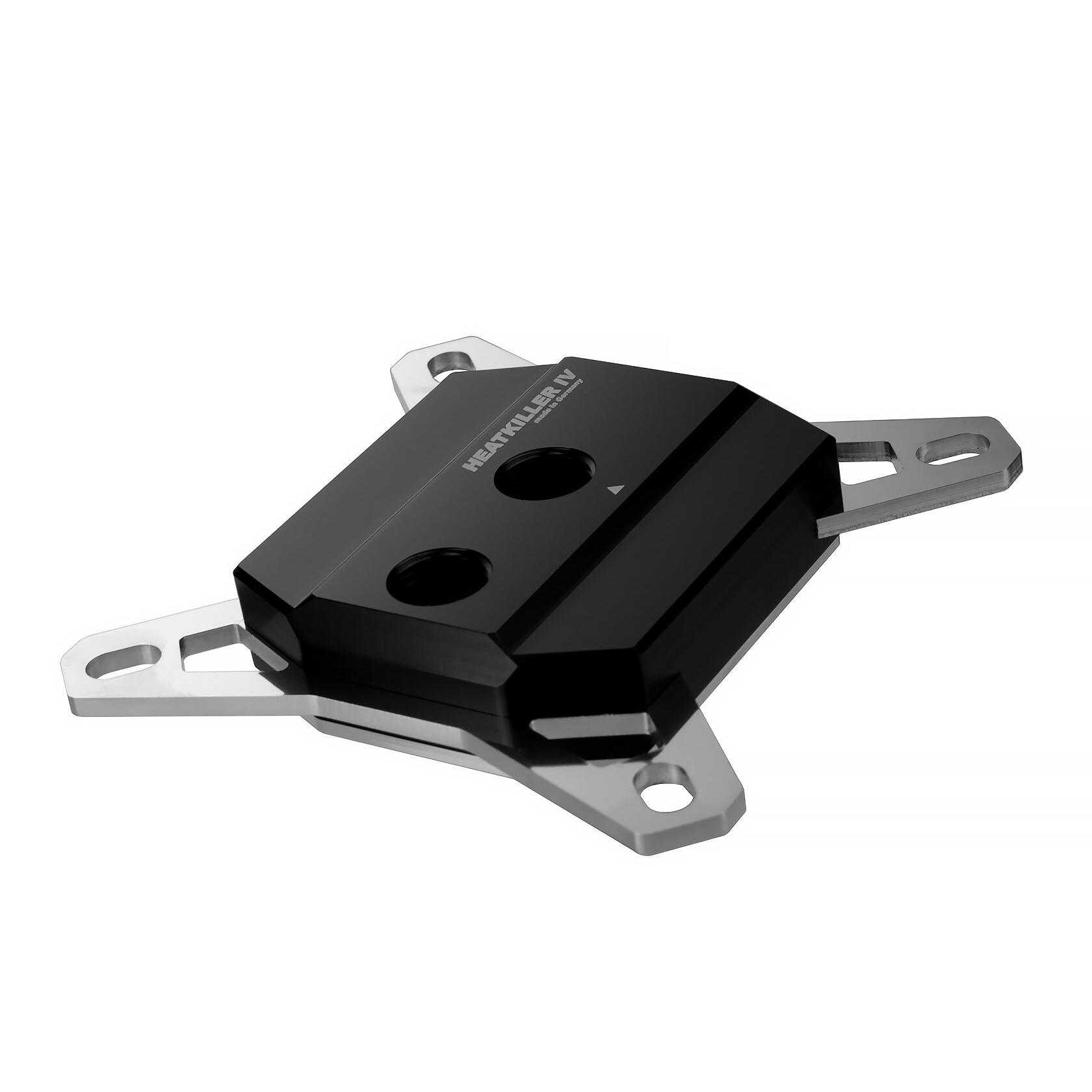 A large main feature product image of Watercool HEATKILLER IV PRO CPU Water Block for Intel (Acetal Clean)