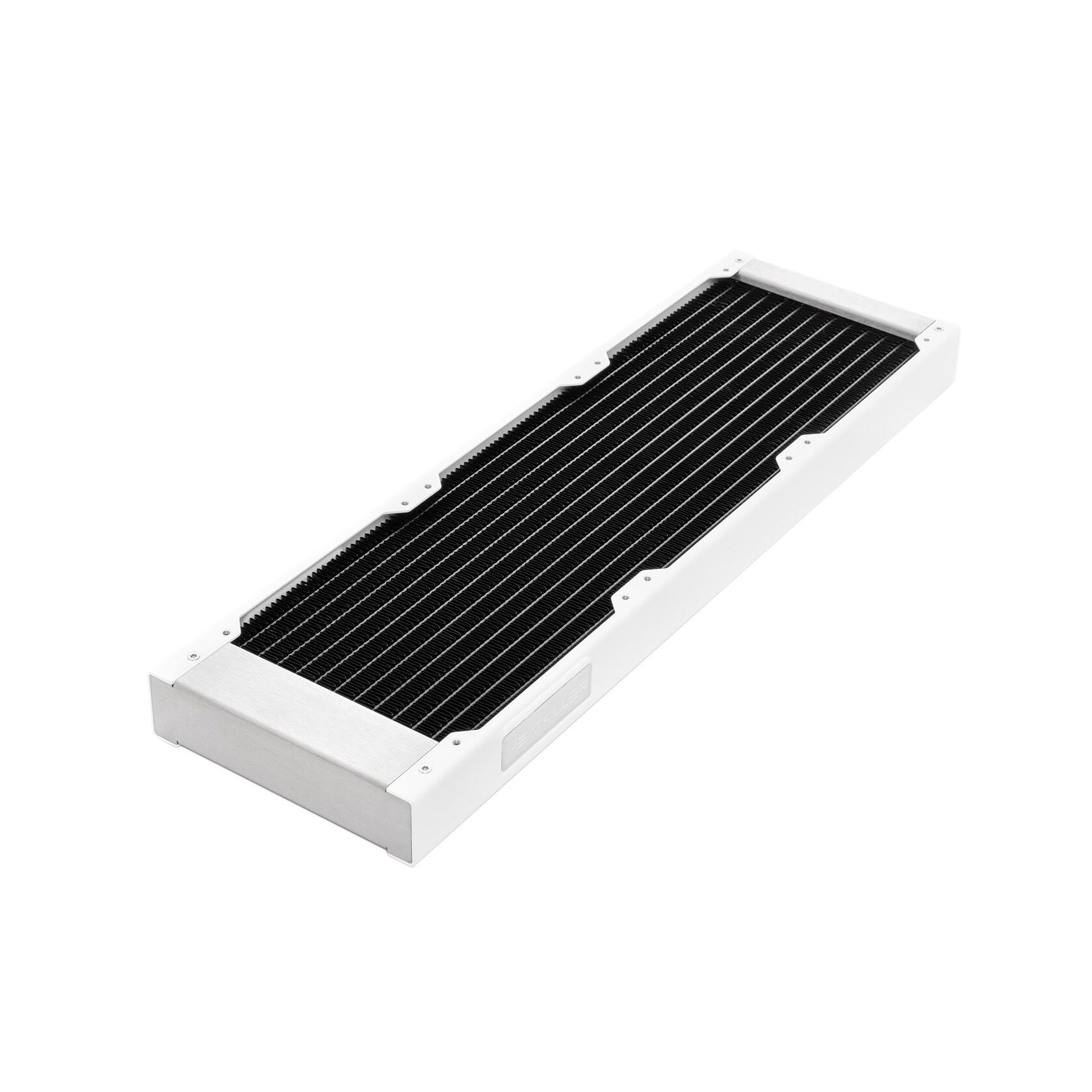 A large main feature product image of Watercool HEATKILLER RAD 360-S 360 x 30mm Radiator (White)