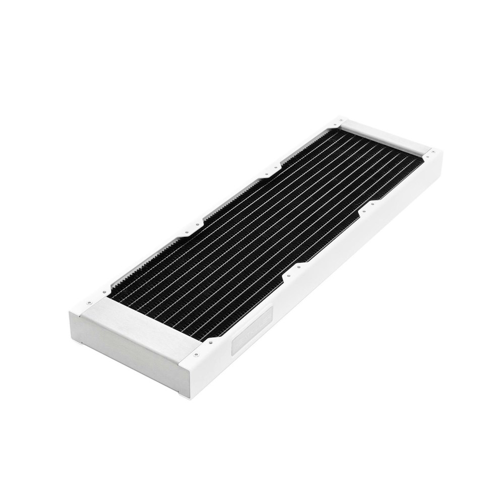 A large main feature product image of Watercool HEATKILLER RAD 360-S 360 x 30mm Radiator (White)