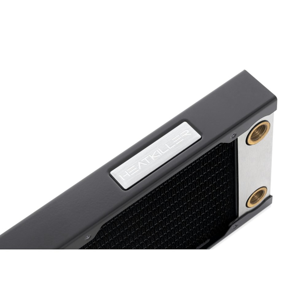 A large main feature product image of Watercool HEATKILLER RAD 360-S 360 x 30mm Radiator (Black)