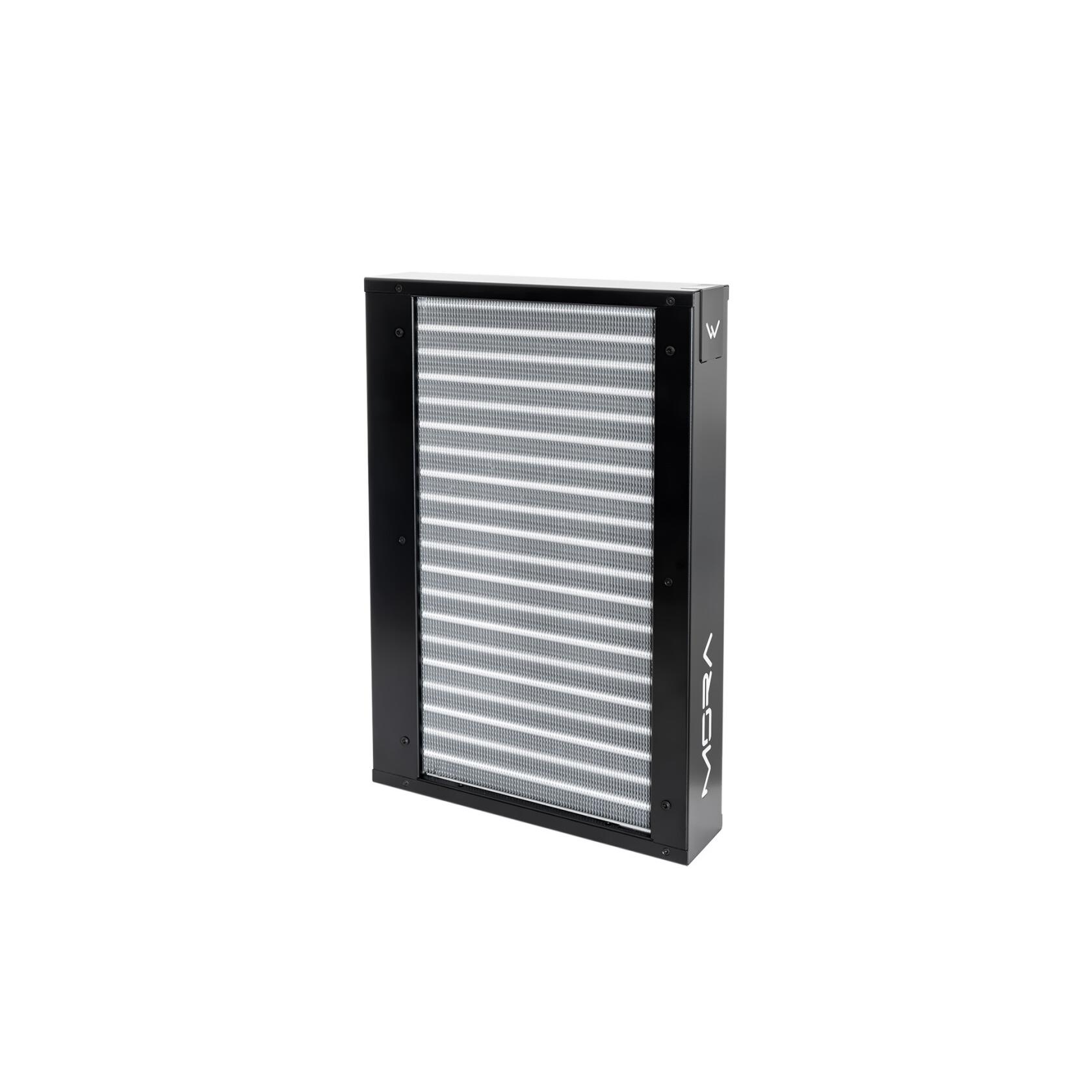 A large main feature product image of Watercool MO-RA IV 200 High-Performance External Radiator (Black)