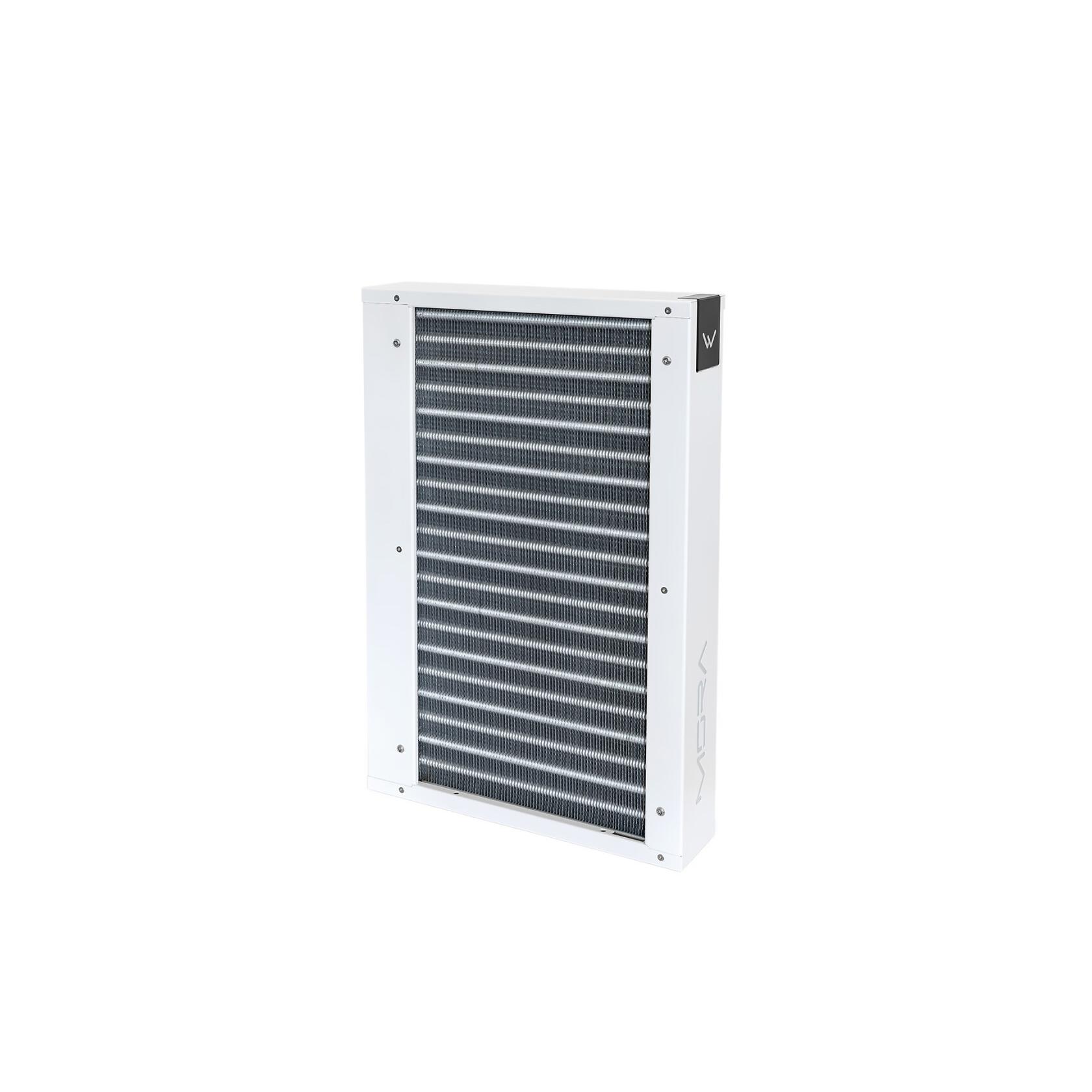 A large main feature product image of Watercool MO-RA IV 200 High-Performance External Radiator (White)