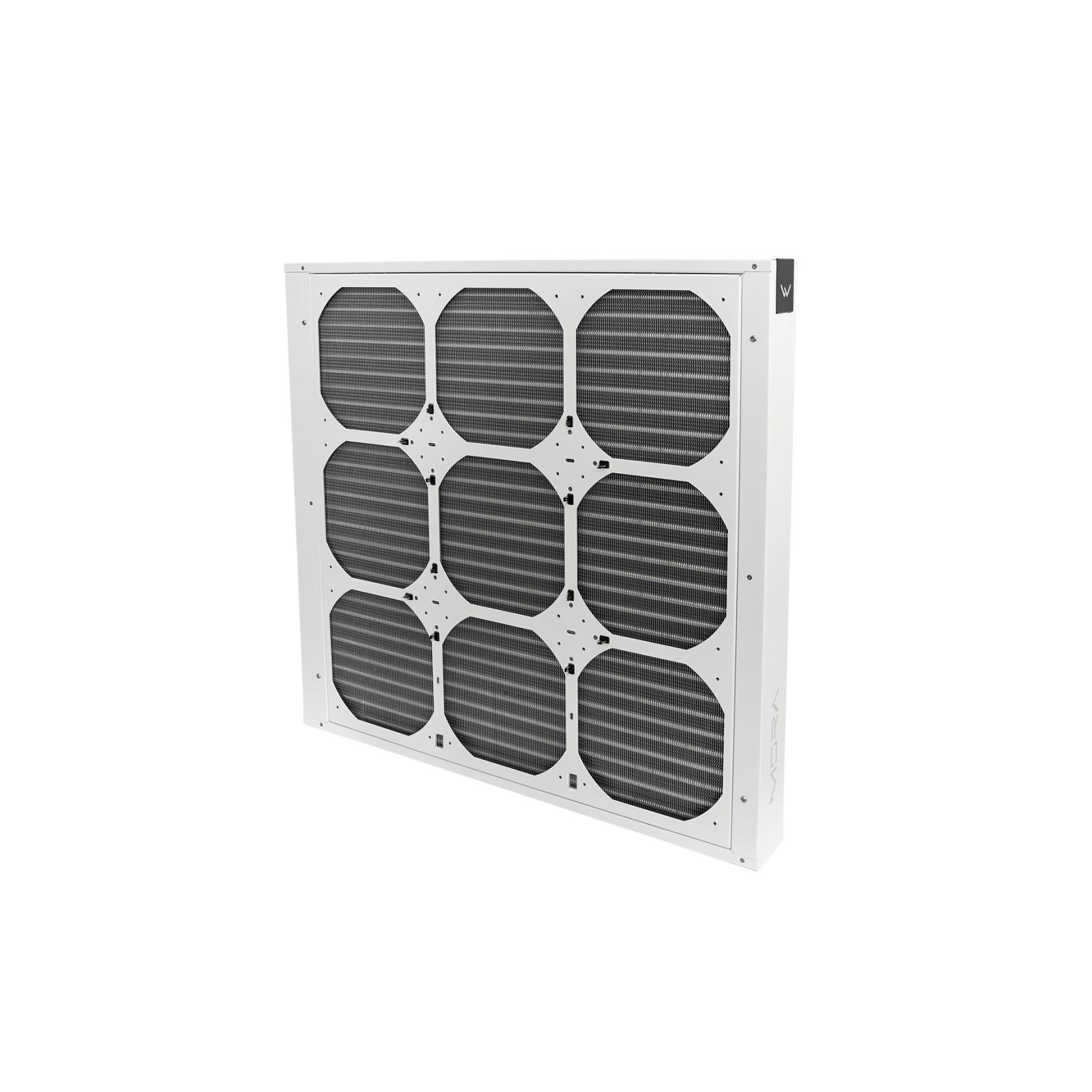 A large main feature product image of Watercool MO-RA IV 600 High-Performance External Radiator (White)