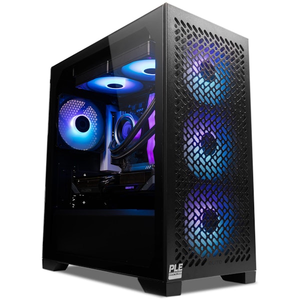 PLE Nova RX 9060 XT Prebuilt Ready To Go Gaming PC | PLE Computers