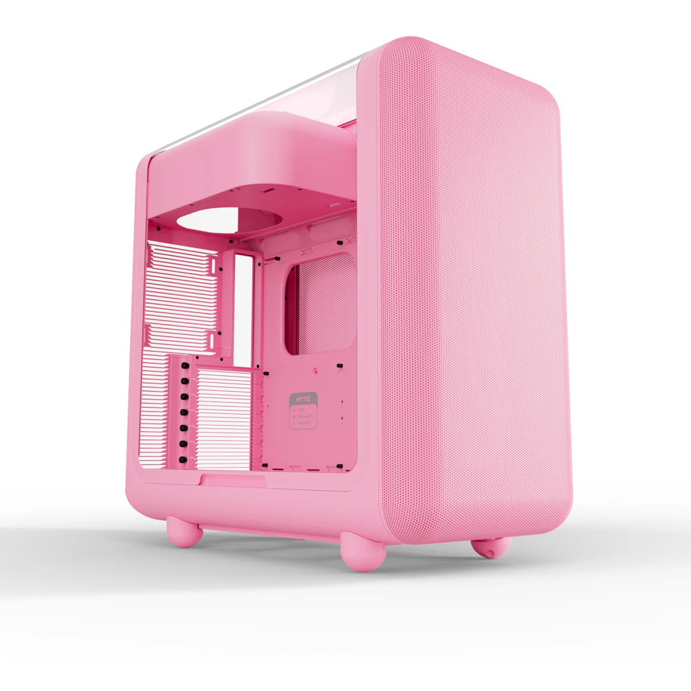 HYTE X50 Tempered Glass Mid Tower Case (Strawberry Milk)
