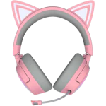 A small tile product image of Razer Kraken Kitty V3 Pro - Wireless RGB Gaming Headset (Quartz Pink)