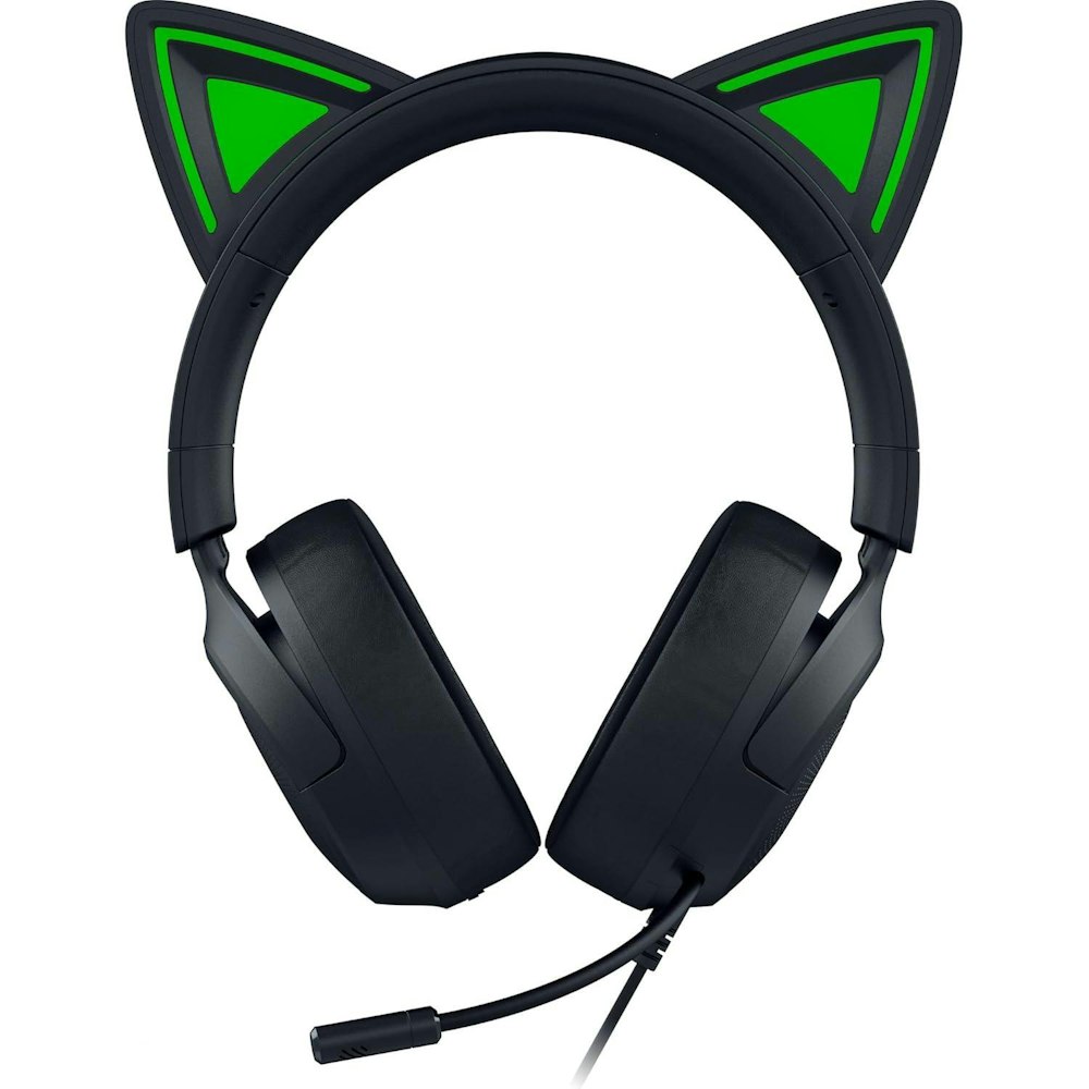 A large main feature product image of Razer Kraken Kitty V3 X - Wired RGB Gaming Headset (Black)