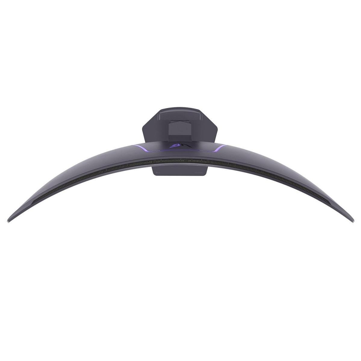 A large main feature product image of LG UltraGear OLED 45GX950A-B - 45" Curved 4K 2160p 165Hz / 1080p 330Hz Dual-Mode 0.03ms OLED Gaming Monitor