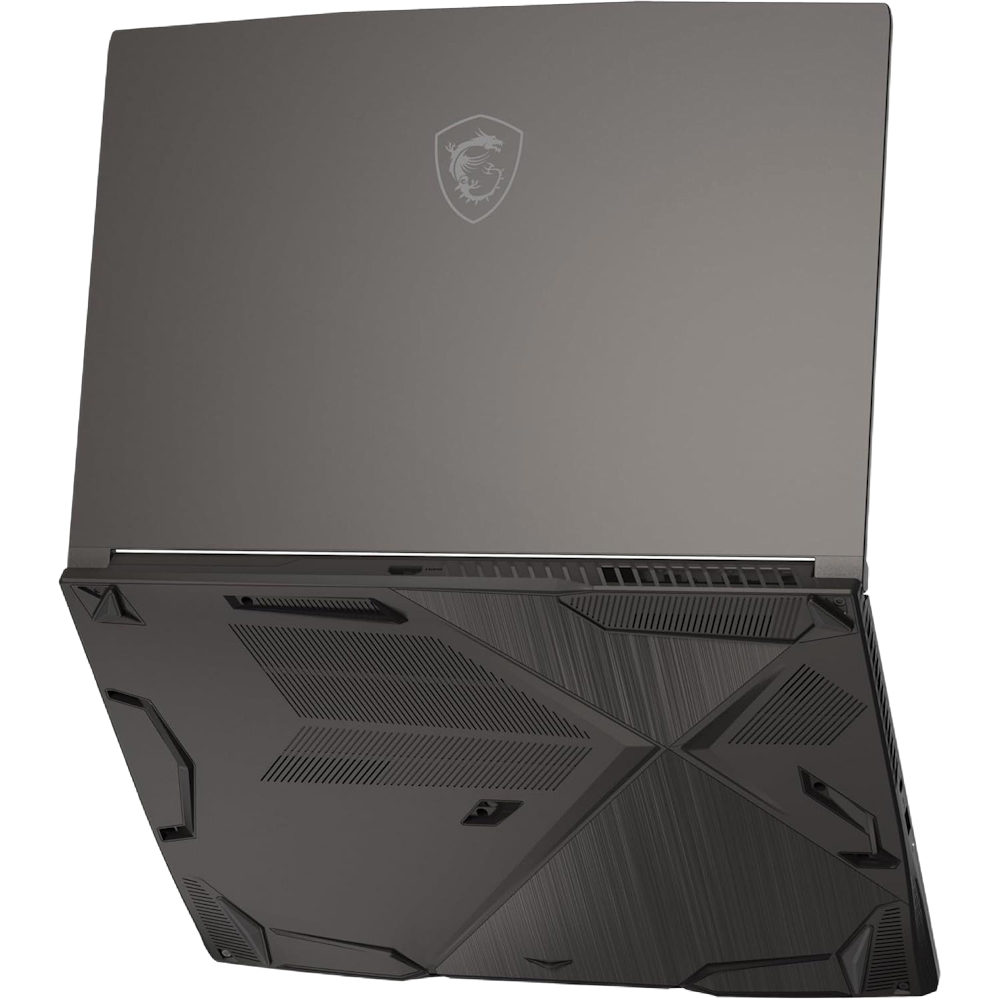 A large main feature product image of MSI Thin 15 (B13) - 15.6" 144Hz, i5-13420H, RTX 3050, 16GB/512GB - Win 11 Gaming Notebook