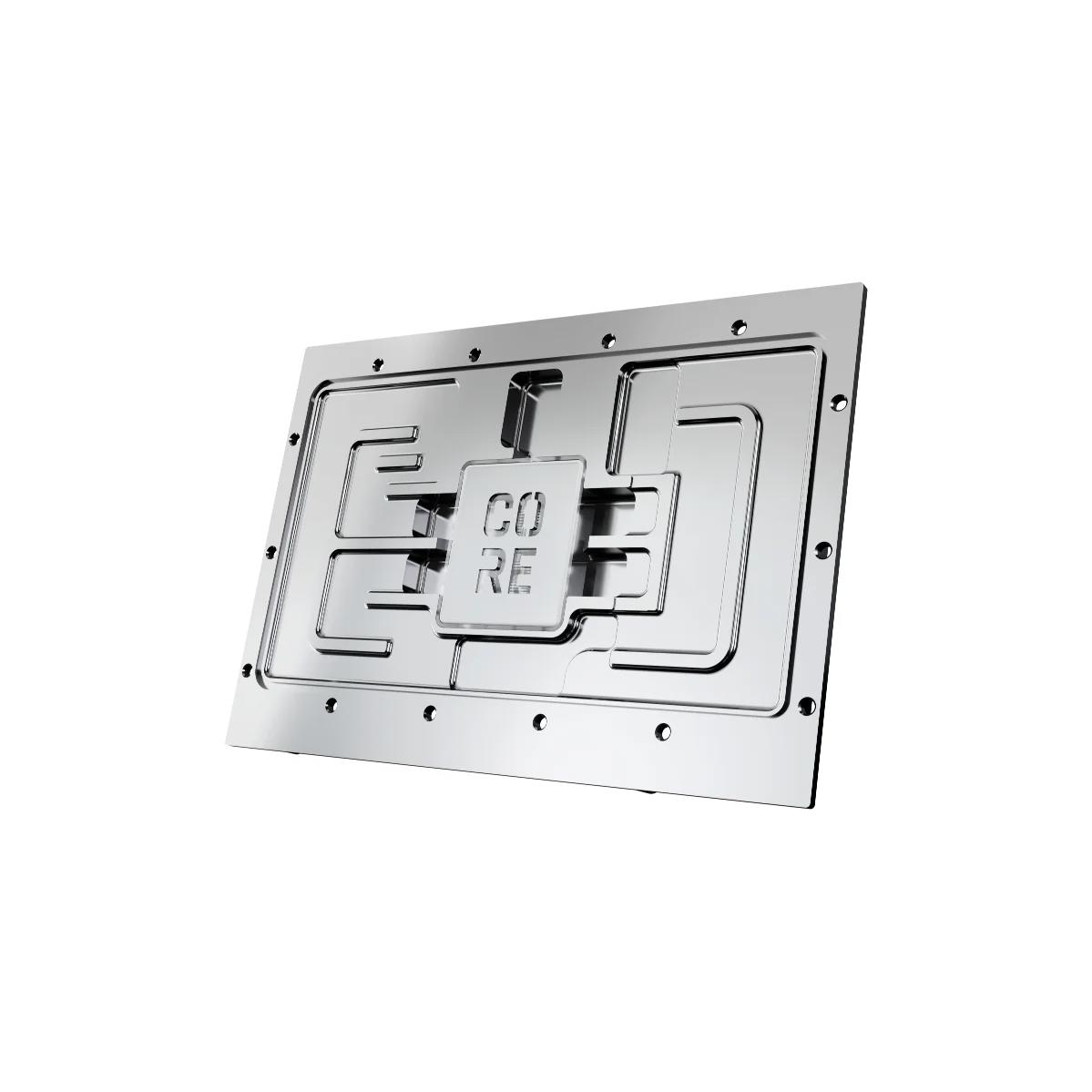 A large main feature product image of Alphacool Core GeForce RTX 5080/5070 Ti TUF Gaming GPU Water Block