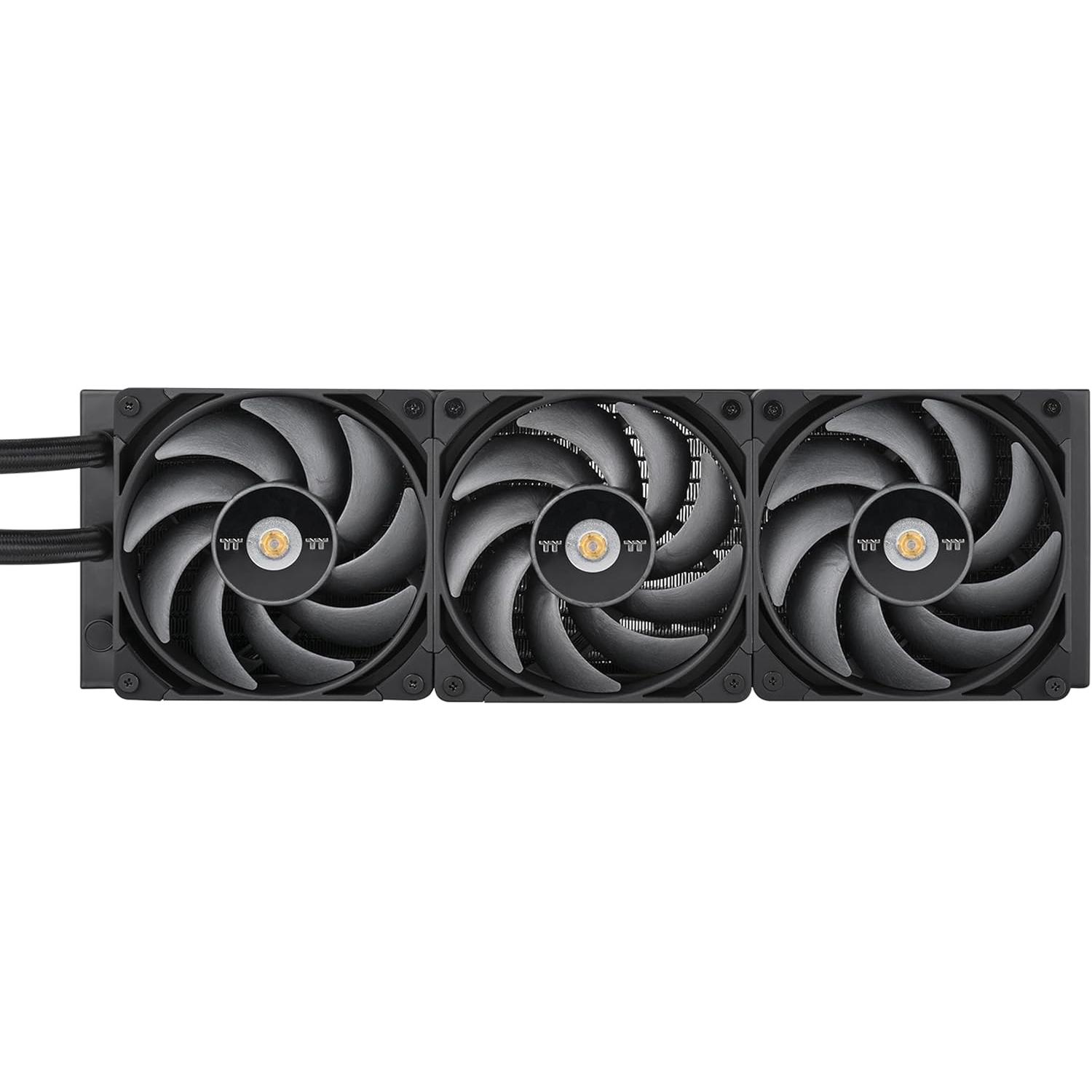 A large main feature product image of Thermaltake AW 420 AIO Liquid CPU Cooler (For AMD sTR5/SP6)