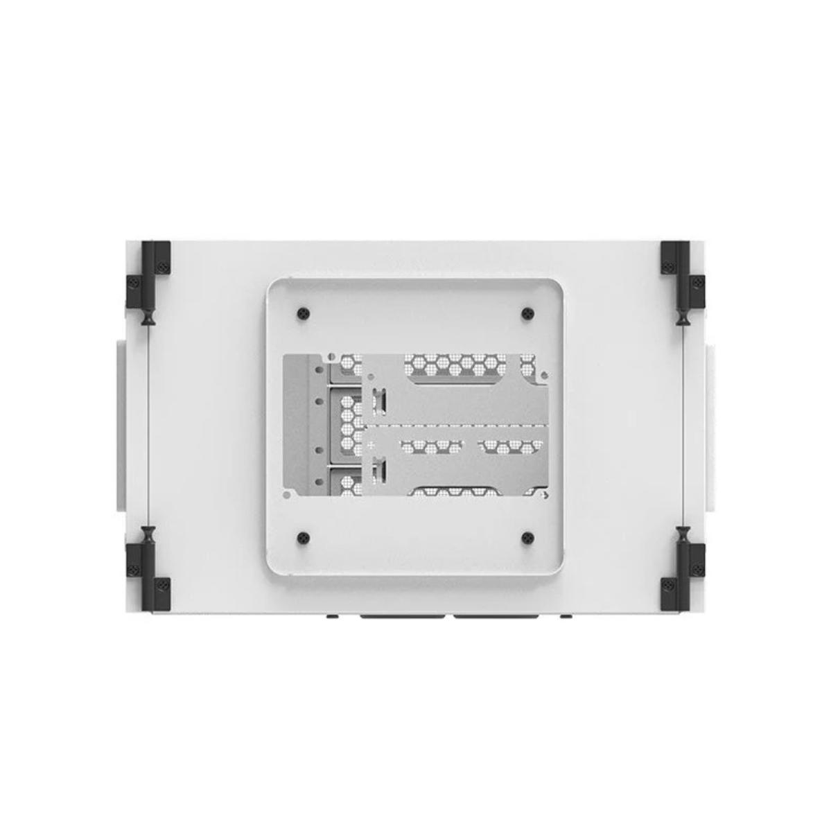 A large main feature product image of Thermaltake AX100 Pedestal Case Snow Edition (For AX700 / AX700 TG)