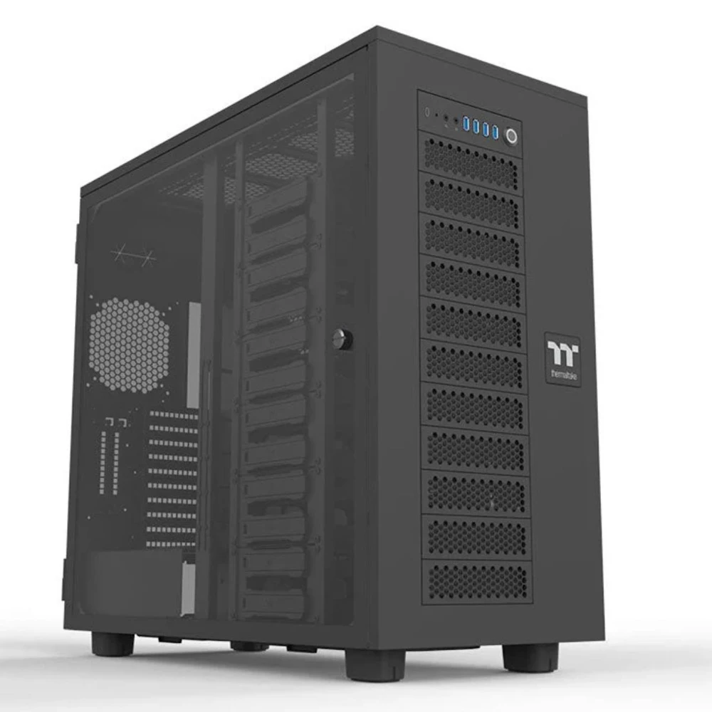 Thermaltake AX700 Tempered Glass XL-ATX Super Tower Case Black Edition