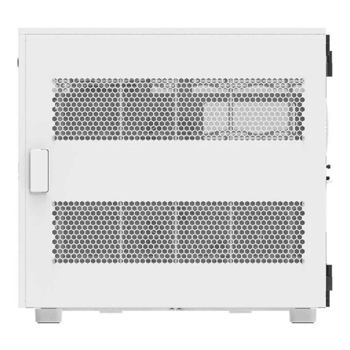 A large main feature product image of Thermaltake AX700 Tempered Glass XL-ATX Super Tower Case Snow Edition