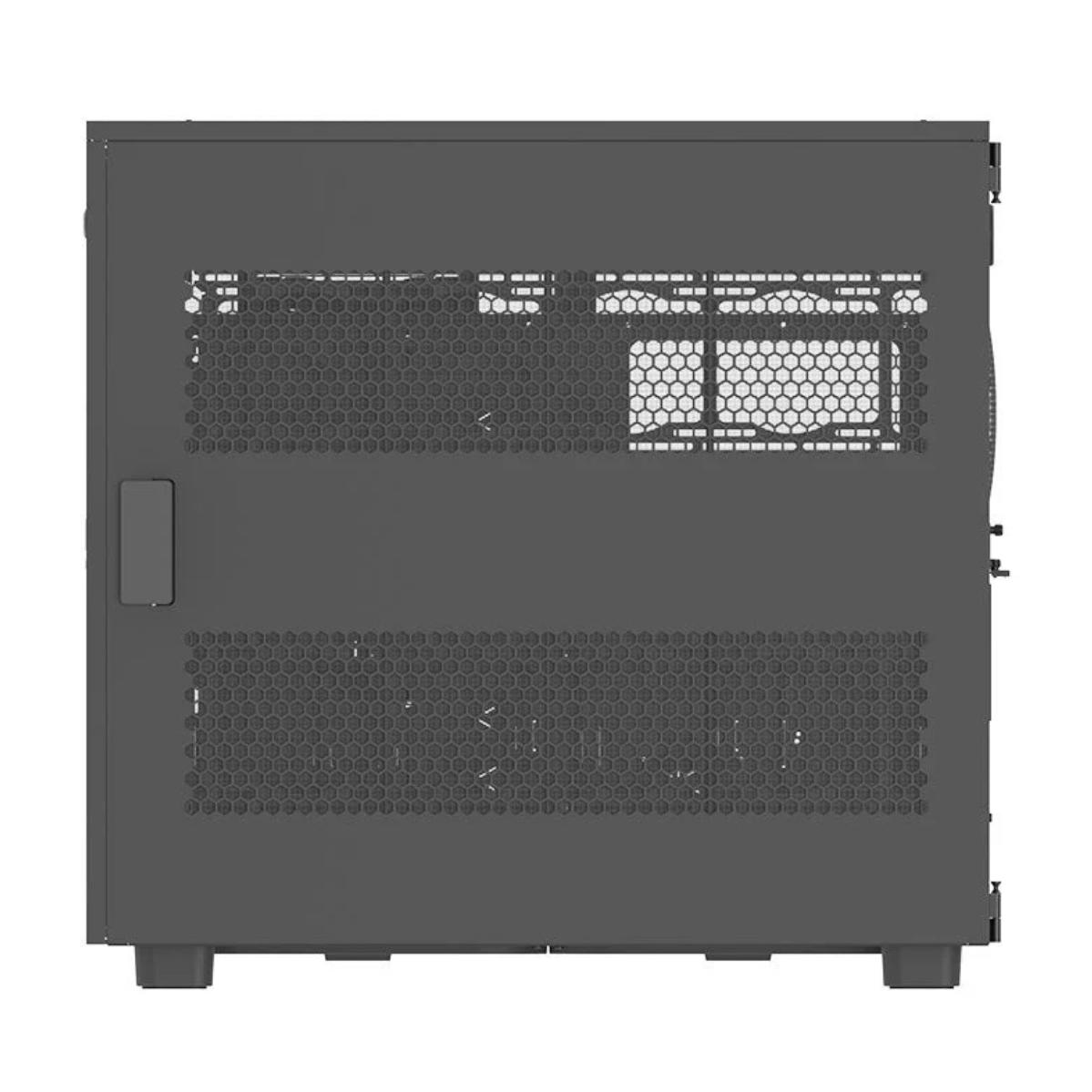 A large main feature product image of Thermaltake AX700 XL-ATX Super Tower Case Black Edition